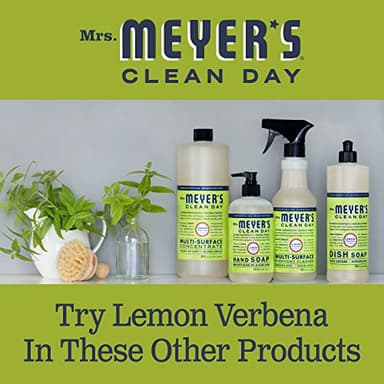 MRS. MEYER'S CLEAN DAY Liquid Hand Soap Refill, Cruelty Free and Biodegradable Formula, Lemon Verbena Scent, 33 oz - Image 8