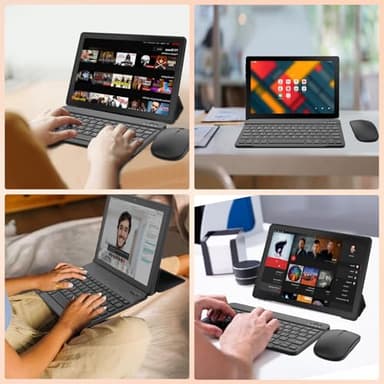 Tablet,10.1" Android 15 Tablet with Octa-core Processor 24GB RAM 128GB ROM HD IPS Touchscreen 8H Battery, Wi-Fi 6, BT 5.0, Dual Camera, Android 15 Tablets with Keyboard Mouse Stylus Case Headphone - Image 9