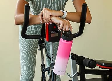 mininoo 24 oz Insulated Water Bottle with Straw Lid, Stainless Steel Double Wall Vacuum, Leak Proof, BPA Free, Keep Cold for 24H & Hot for 12H(Pacific Dream) - Image 9