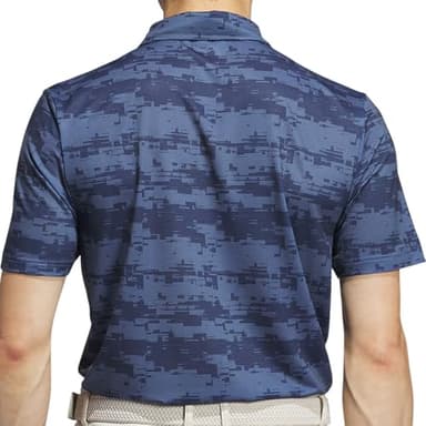 adidas Men's Ultimate365 Heat.Rdy Stripe Polo Shirt, Preloved Ink/Collegiate Navy - Image 2