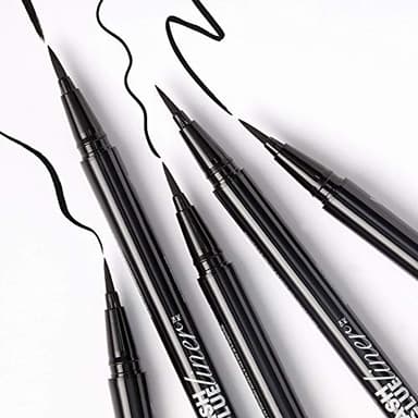 KISS Lash GLUEliner, 2-in-1 Felt-Tip Eyelash Adhesive and Eyeliner, Matte Finish, Foolproof Application, Easy Touch-Up, 0.03 Fl Oz.- Black, Packaging May Vary - Image 8