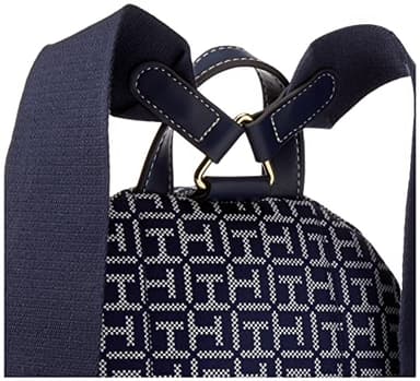 Tommy Hilfiger Womens Jaden Plus BACKPACK, Navy/White - Image 4