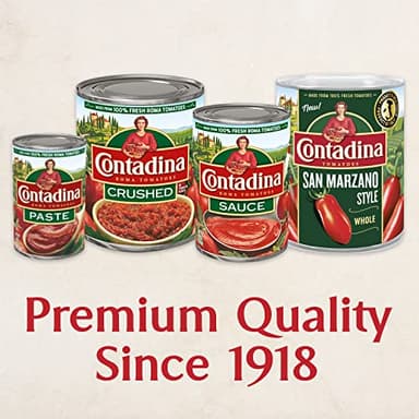 Contadina Petite Cut Diced Tomatoes with Garlic, Basil & Oregano, 14.5 oz (Pack of 12) - Image 7