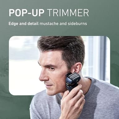Panasonic Electric Razor for Men, Electric Shaver for Men, ARC5 with Premium Automatic Cleaning and Charging Station, Wet Dry Shaver, Cordless Razor, with Pop-Up Trimmer ES-LV97-K, Black - Image 7