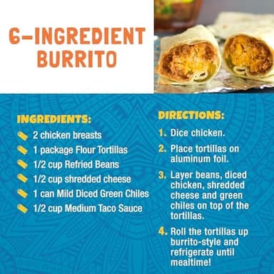 Ortega Refried Beans, Vegetarian, 16 Ounce (Pack of 12 - Image 7
