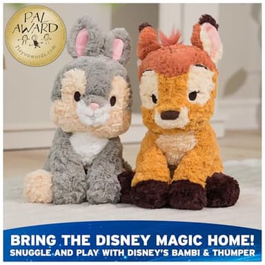 GUND Disney Official Bambi Plush, Disney Cozys Collection, Bambi Toys, Deer Stuffed Animal for Ages 1 and Up, Brown, 10” - Image 2