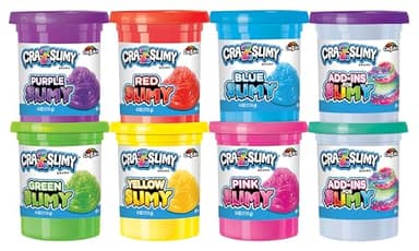 CRA-Z-Slimy Bold & Brite 8 Count, Stretchy & Colorful Premade Slime Collection, Ages 6 and Up - Image 3