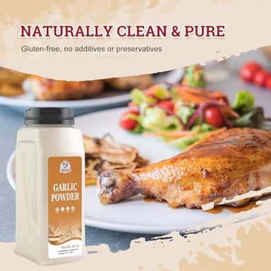 52USA Garlic Powder 22 oz (1.54Lb), Fine Garlic Powder Seasoning for Cooking, Grilled Meats, Salads, Flavor Vegetables and Dressings, Gluten Free - Image 7