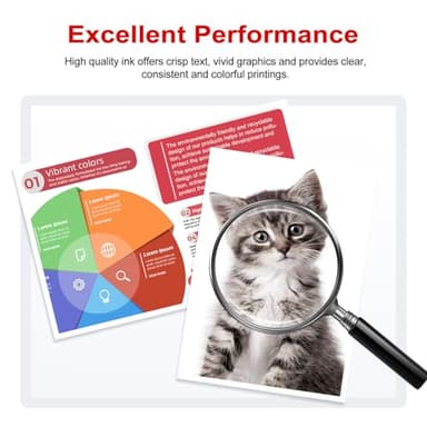 Ankink Compatible Ink Cartridge Replacement for Canon 260 261 260XL 261XL PG-260 CL-261 XL Cartridges for Cannon TR7020 TR7020a TR7022 TS6420 TS6400 TS5300 TS5320 TS6420a (Black and Tricolor,2-Pack) - Image 8