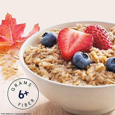 Quaker Instant Oatmeal, High Fiber 2 Flavor Variety (32 Pack) - Image 3