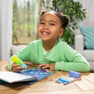 Melissa & Doug Sticker Wow!™ Sea Turtle Bundle: 24-Page Activity Book, Refillable Sticker Stamper, Mini Pad, 500 Stickers, Arts and Crafts for Kids Ages 3+ - Image 5
