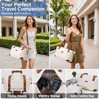 Coolife Luggage Set Suitcase 3 Piece Carry On Travel Luggage TSA Lock Spinner Wheels Aluminum Corner Protectors Hard Shell Lightweight Suitcase Set - Image 6