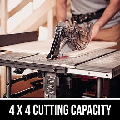 SKIL 15 Amp 10 Inch Portable Jobsite Table Saw with Folding Stand- TS6307-00 - Image 5