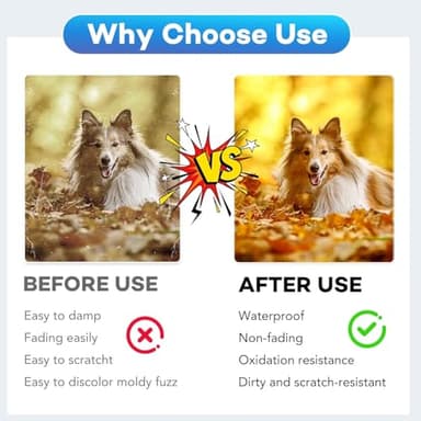 FURWEY 200 Pack Laminating Sheets, 3 mil, 8.9" x 11.4" Thermal Laminating Pouches Lamination Sheet Paper for Laminator, Clear, Letter Size, Office and School Supplies - Image 5