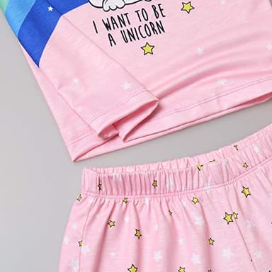 Summer Pajamas for Big Girl Size 10 11 Rabbit Pjs Sets Easter Day Clothes Pink - Image 4