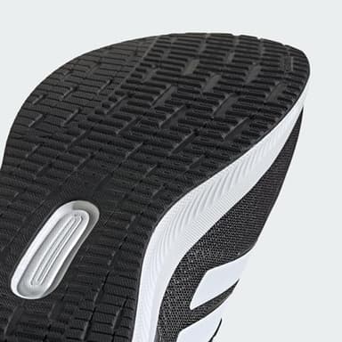 adidas Men's Run Falcon 5 Sneaker, Black/White/Black, 10.5 - Image 5