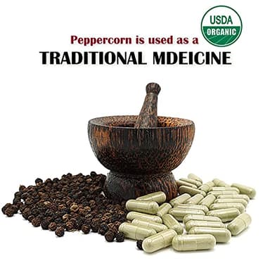 Himalayan Chef Organic Black Pepper Refillable Glass Grinders, 6.40 ounces - Image 3