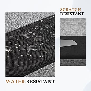 bagasin Laptop Sleeve Case, 15 15.6 16 inch TSA Laptop Sleeve Water Resistant with 4-Layer Protection, Computer Carrying Bag Compatible with MacBook, HP, Dell, Lenovo, Asus Notebook - Image 4