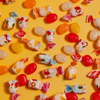 Assorted Fruit Hard Candy Individually Wrapped by Cambie, 2 lbs of Fruit Candy with a Deliciously Sweet Hard Exterior with a Soft, Decadent Filled Center - Image 5