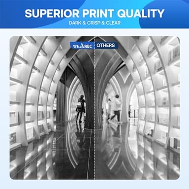 WEAREC TN760 Toner Cartridge and DR730 Drum Unit Replacement for Brother TN-760 TN730 DR730 DR 730 Work with DCP-L2550DW HL-L2350DW HL-L2390DW HL-L2395DW Printer (2 Toners, 1 Drum Unit, 3Pack) - Image 5