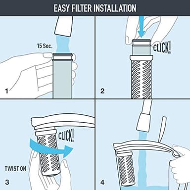 Brita Stream Pitcher Water Filter for Pitchers and Dispensers, BPA-Free, Replaces 1,800 Plastic Water Bottles a Year, Lasts Two Months or 40 Gallons, Includes 3 Filters - Image 3