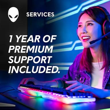 Alienware X16 R2 Gaming Laptop - 16-inch QHD+ 240Hz 3ms Display, Intel Core Ultra 9-185H, 32GB LPDDR5X RAM, 1TB SSD, NVIDIA GeForce RTX 4080 12GB GDDR6, Windows 11 Home, Onsite Service - Lunar Silver - Image 5