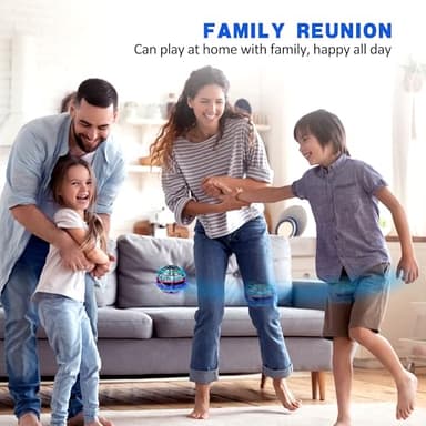 AMERFIST 2025 Flying Orb Ball Toy,Cosmic Globe Boomerang Hover Ball Galactic Fidget Spinner, Hand Drone Orbit, Cool Toys Gift for 6 7 8 9 10+ Year Old Boys Girls Teens Outdoor Toys(Blue) - Image 6