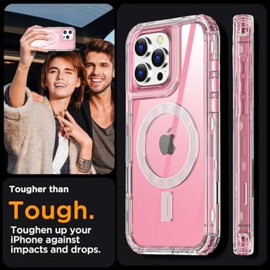 AICase for iPhone 16 Pro Case,Clear Built for MagSafe,3 in 1 Heavy Duty Drop Protection Rugged Shockproof/Drop/Dust Proof 3-Layer Protective Durable Magnetic Phone Cover for iPhone 16 Pro 6.3"_1 - Image 6