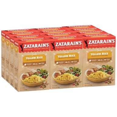 Zatarain's Yellow Rice, 6.9 oz (Pack of 12) - Image 1