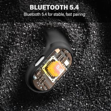 Open Ear Headphones, Bluetooth 5.4 Headphones Sports, Premium Sound with HD Mic Wireless Earbuds, 48H Playtime LED Power Display Ear Buds, IPX7 Lightweight Comfort Earphones for Running, Working - Image 6