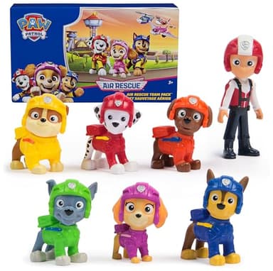 Paw Patrol: Air Rescue Toy Figures Gift Pack, with 7 Collectible Action Figures, Kids Toys for Boys & Girls Ages 3 and up - Image 1