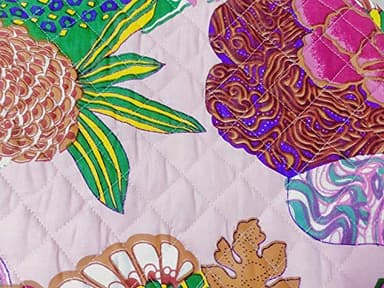 Tea Cozy for Teapot -Vintage Peach Floral Printed Insulated 100% Cotton Handmade Dust Cover for Teapot Features an Indian Mandala Designs in England and fits 1 to 6 Cup Kettle Cover - Image 4