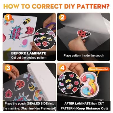 CAREGY Thermal Laminating Pouches, 300 Pack Laminating Sheets, 3 Mil, 9 x 11.5 Inches Lamination Sheet Paper for Laminator, Clear, Letter Size, Office and School Supplies - Image 8