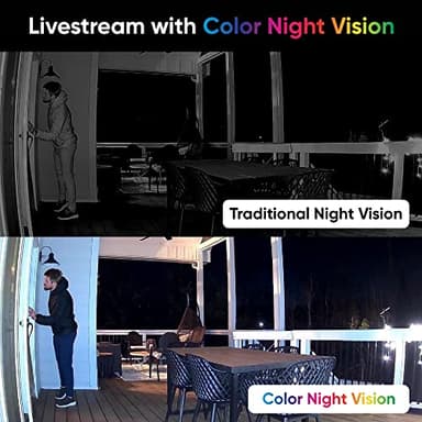 WYZE Cam OG Indoor/Outdoor 1080p Wi-Fi Smart Home Security Camera with Color Night Vision, Motion Detection, 2-Way Audio, Compatible with Alexa & Google, White (2-Pack), Free Expert Setup - Image 3