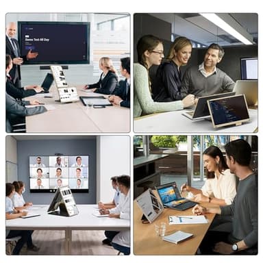 Maxfree Laptop Screen Extender, 15.6" [FHD 1080P IPS] Triple Portable Monitor, 2 Detachable Screens for Multi-Display Modes Laptop Monitor Extender Compatible with 13"-17" Laptops (Mac, Wins, Android) - Image 8