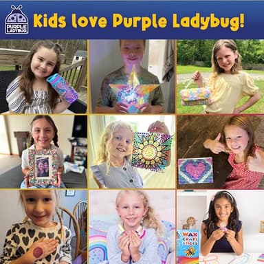 PURPLE LADYBUG Teacher Stickers for Students - 4960 Reward Stickers for Kids Classroom Supplies, Teacher Must-Haves for Classroom Reward Charts, Star, Back to School Gift - Image 8