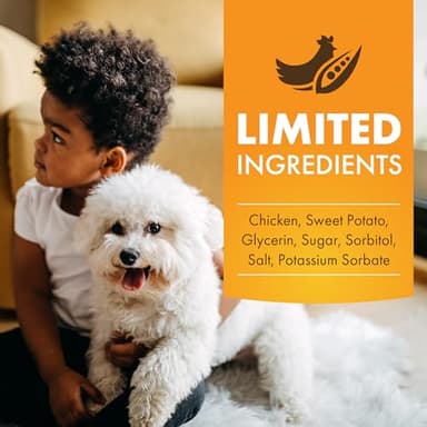 Pur Luv Chicken Wrapped Sweet Potato Dog Treats, Rawhide Free Jerky Wraps, Made with Real Chicken, 16 Oz, Healthy, Easily Digestible, Long Lasting, High Protein Treat, Satisfies Dog's Urge to Chew - Image 7