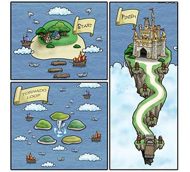 Mathemagical World - Addition & Subtraction Math Board Game for Kids, 2-4 players, Ages 5+ and Perfect for Homeschool, Kindergarten, Pre-k, and Gifted & Talented Prep - Image 8