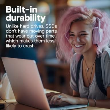 Crucial BX500 4TB 3D NAND SATA 2.5-Inch Internal SSD, up to 540MB/s - CT4000BX500SSD1, Solid State Drive - Image 2