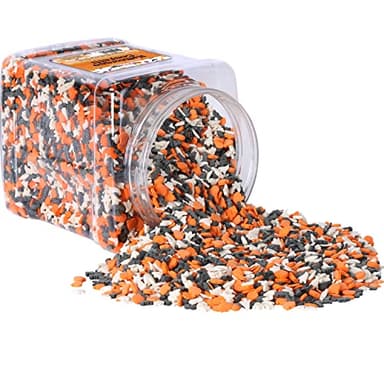 A Great Surprise Halloween Sprinkles Bulk - 1.7 LB - Bat, Pumpkin & Ghosts Confetti Sprinkles - Spooky Toppings - Great for Cookies, Cupcakes, Fall - Image 5