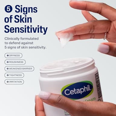 Cetaphil Face & Body Moisturizer, Hydrating Moisturizing Cream for Dry to Very Dry, Sensitive Skin, NEW 20 oz, Fragrance Free, Non-Comedogenic, Non-Greasy (Packaging May Vary) - Image 3