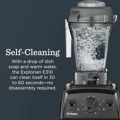 Vitamix E310 Explorian Blender, Professional-Grade, 48 Oz. Container, Black - Image 6