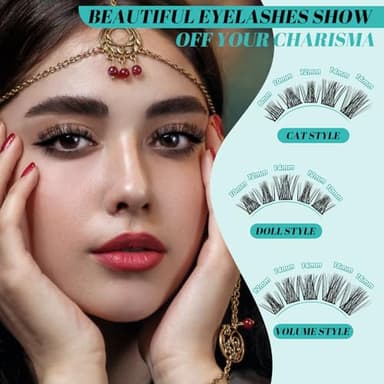 Lash Extension Kit,DIY Eyelash Clusters Kit 168Pcs with Lash Bond and Seal Glue Waterproof,Eyelashes Remover for Lash Cluster Extensions Kit for Beginner,Lashes Applicator Tool(Medusa,D-Mix8-16mm Kit) - Image 6