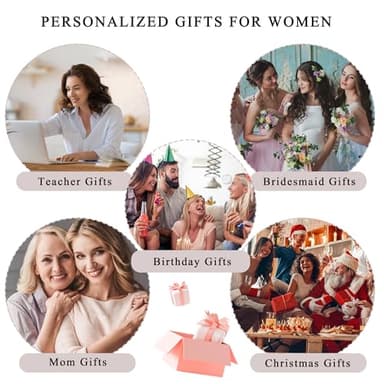 BeeGreen Birthday Gifts for Women Initial Jute Tote Bag for Friends Mother Bride Appreciation Gifts Bag Beach Tote Bag with Magnetic Buckle Embroidery Large Personalized Gift - Image 6