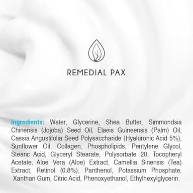 REMEDIAL PAX Face Moisturizer Retinol Cream, Anti Aging Neck Firming Cream, Collagen Day & Night Face Cream with Hyaluronic Acid for Women & Men, 1.85 Fl Oz - Image 9