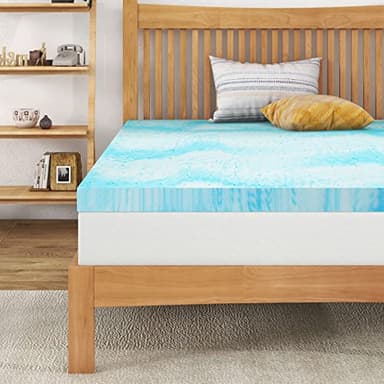 3 Inch Gel Memory Foam Mattress Topper King, CertiPUR-US Certified - Image 6