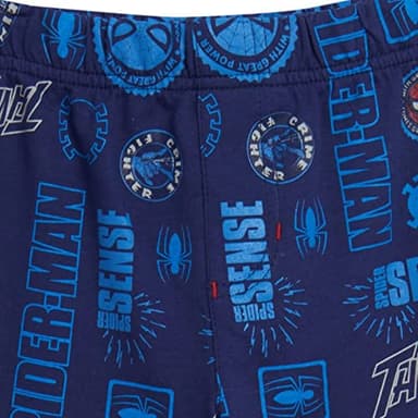 Marvel Spider-Man Toddler Boys T-Shirt and Shorts Outfit Set Gray/Blue 5T - Image 4