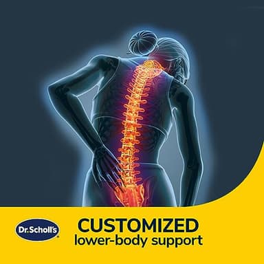 Dr. Scholl's Massaging Gel Posterior Seat Cushion for Car, Office, Home — Black - Image 6