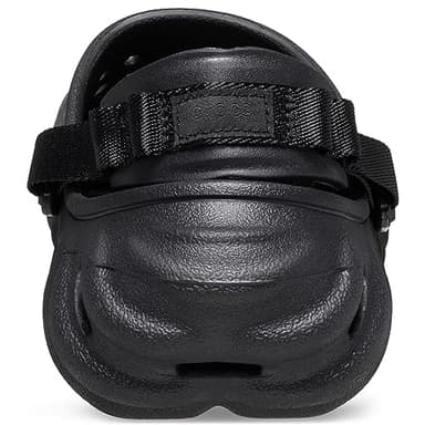 Crocs Unisex-Adult Echo Clog, Black, 12 Women/10 Men - Image 2