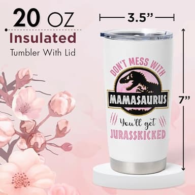 Gifts for Mom from Daughter, Son - Birthday Day Gifts for Mom, Wife, Women - Moms Birthday Gift Ideas, Cool Christmas gifts for Moms, Mothers - Best mom Tumbler, 20 Oz Stainless Steel moms Tumbler Cup - Image 3